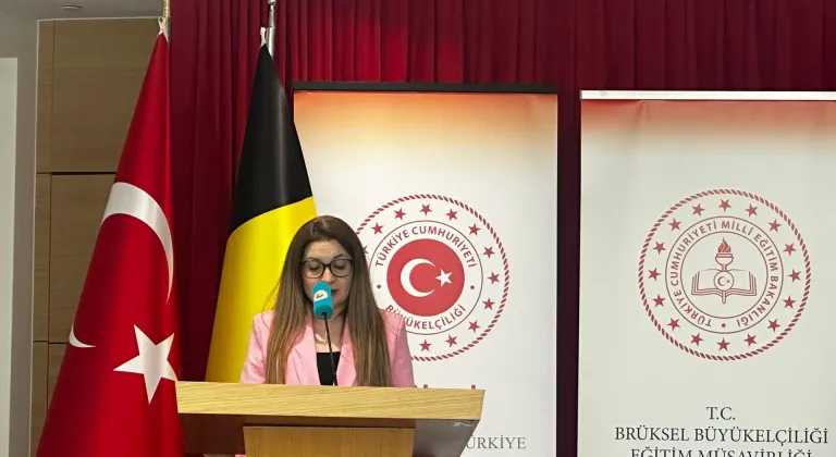 Belçika'nın başkenti Brüksel'de 23 Nisan Ulusal Egemenlik ve Çocuk Bayramı kutlandı