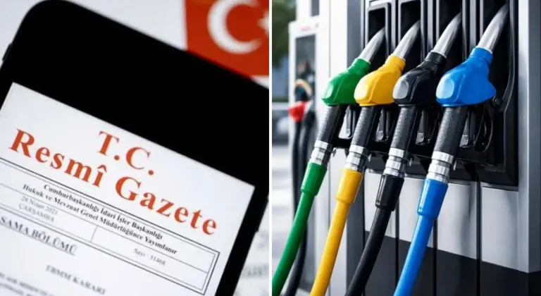 Benzin ve motorinde ÖTV tutarları yeniden belirlendi