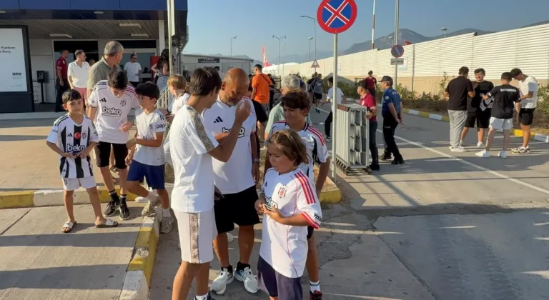 Beşiktaş, Alanya'ya geldi