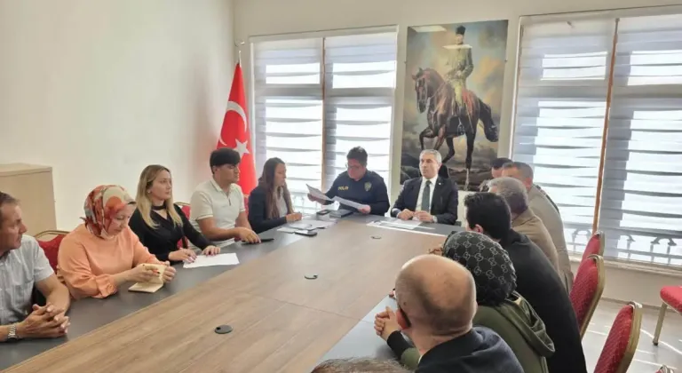 Beypazarı’nda okul güvenliği toplantısı yapıldı