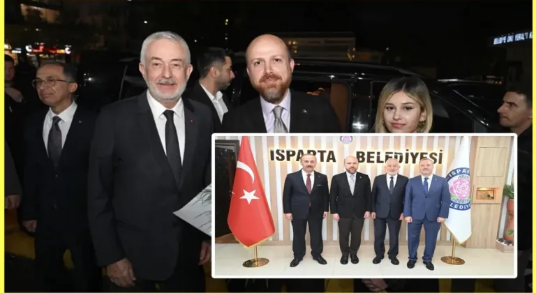 Bilal Erdoğan’dan Isparta belediyesi’ne ziyaret