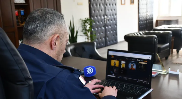 Bilecik İl Jandarma Komutanı Kıdemli Albay Vanlı, AA'nın "Yılın Kareleri" oylamasına katıldı