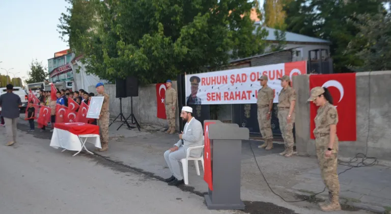 Binbaşı Arslan Kulaksız şehadetinin 11. yılında Malazgirt'te anıldı