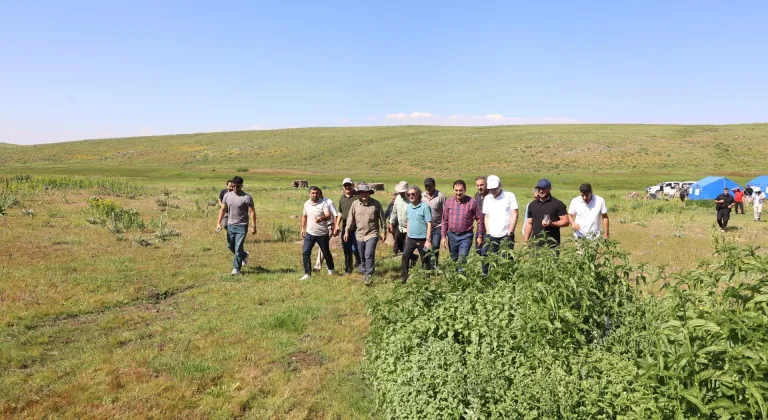 Bingöl Valisi Çelik, geceyi göçerlerin kaldığı Şerafettin Yaylası'nda geçirdi