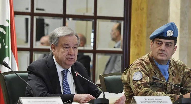 BM Genel Sekreteri: "Lübnan halkı bu savaşı seçmedi, bu savaşa sürüklendi"