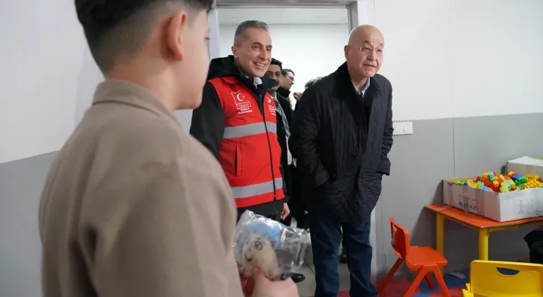 BM Mülteciler Yüksek Komiseri Salih ve Göç İdaresi Başkanı Kök'ten Öncüpınar Sınır Kapısı'na ziyaret