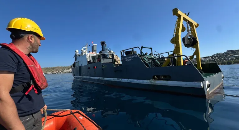 Bodrum açıklarında 40 metre derinliğe uzanan kesintisiz deniz çayırı kuşağı belirlendi