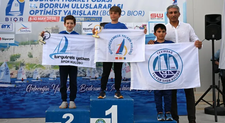 Bodrum Ticaret Odası 14. Bodrum Uluslararası Optimist Yarışları sona erdi