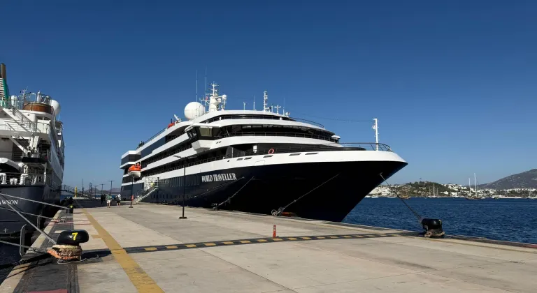 Bodrum'a 3 kruvaziyer gemisiyle 293 turist geldi