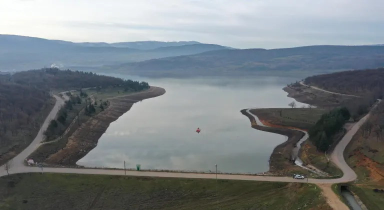 Bolu'da karların erimesi Gölköy Barajı'nda su seviyesini artırdı