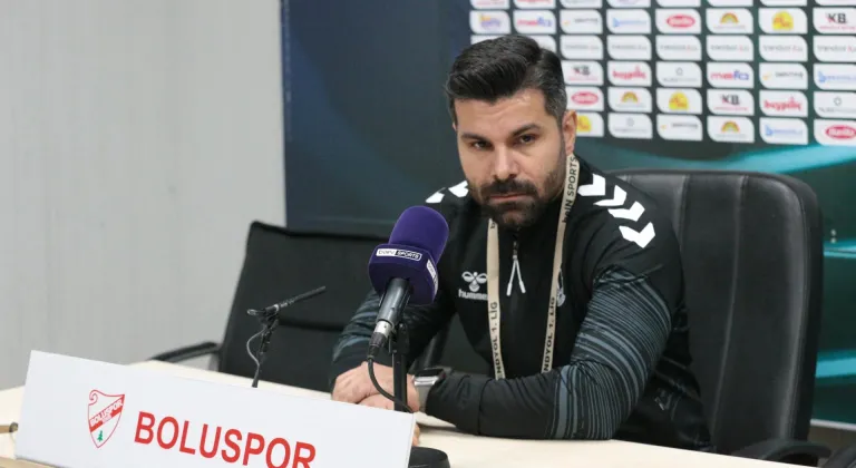 Boluspor-Sakaryaspor maçının ardından