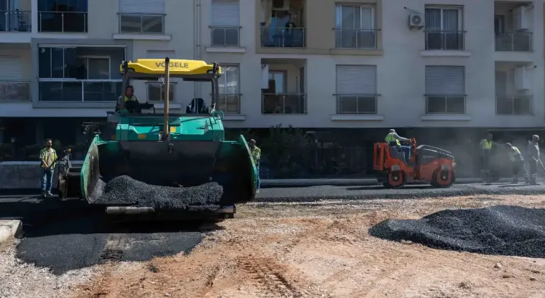 Bornova'da otopark ve yol düzenlemesi başlatıldı