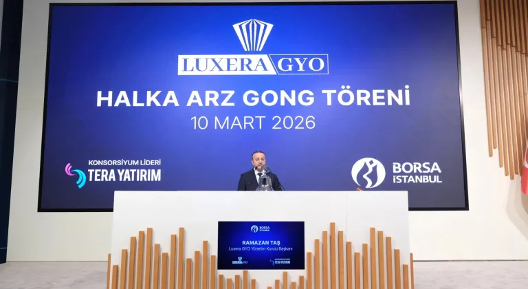 Borsa İstanbul'da gong Luxera GYO için çaldı