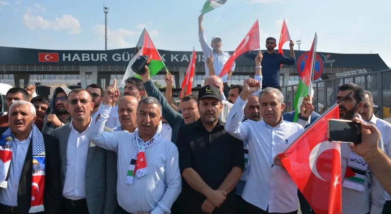Bosna Hersek'ten yola çıkan "Filistin Konvoyu"na Şırnak'tan destek açıklaması