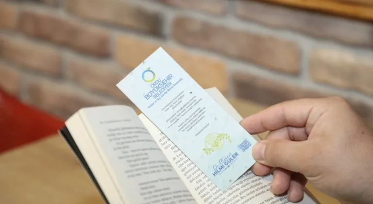 Ordu’da Öğrencilere Anlamlı Hediye: Kitap Ayraçlarıyla Doğaya Çiçekler Ekiliyor