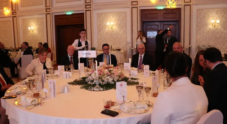 Bulgaristan'ın başkenti Sofya'da Uluslararası Türk Mutfağı Haftası kapsamında gala yemeği düzenlendi