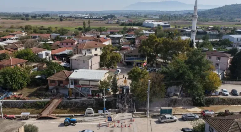 Bursa Büyükşehir’den Mudanya Çekrice’ye çift şeritli köprü