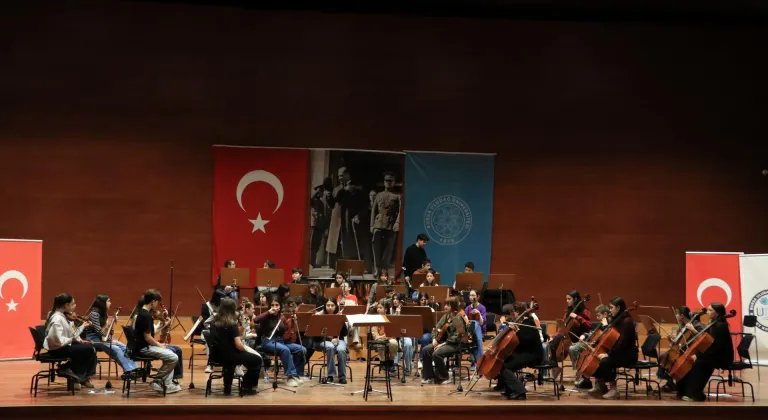 "Bursa Çocuk Senfoni Orkestrası" ilk provasını yaptı