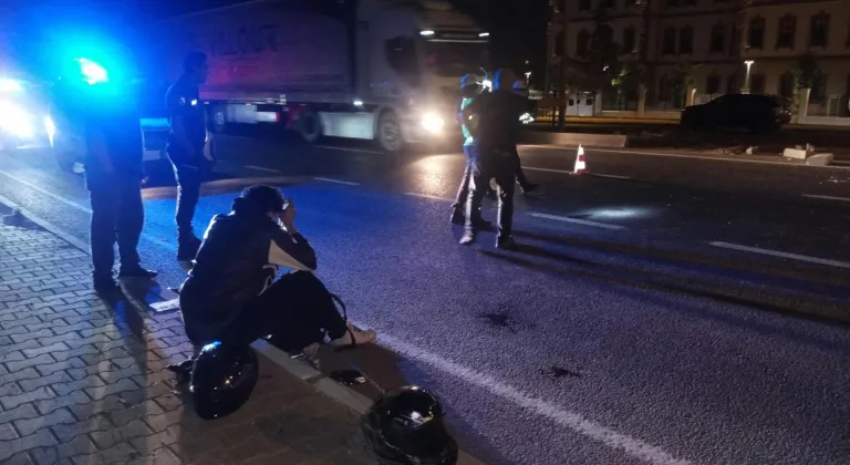 Bursa'da devrilen motosikletin sürücüsü yaşamını yitirdi