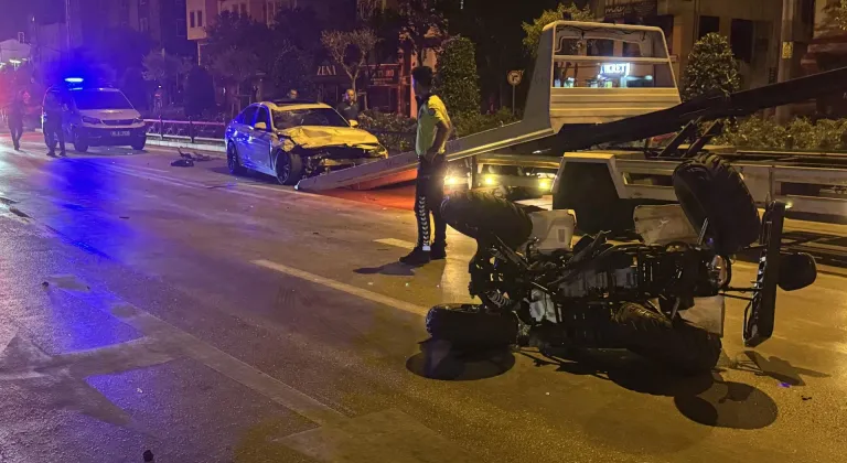 Bursa'da otomobilin çarptığı ATV sürücüsü hayatını kaybetti