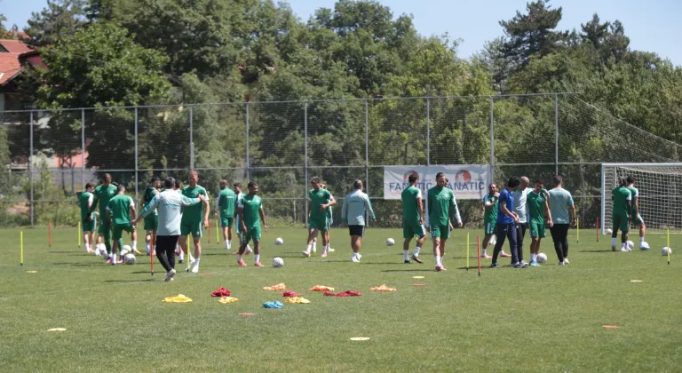Bursaspor, yeni sezon hazırlıklarını Bolu'da sürdürdü