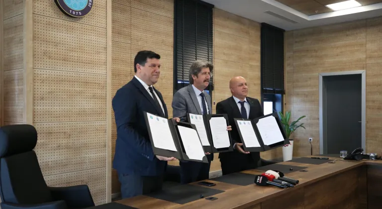 BUÜ, DAÜ ve ÜSİGED arasında akademik ve bilimsel işbirliği protokolü imzalandı