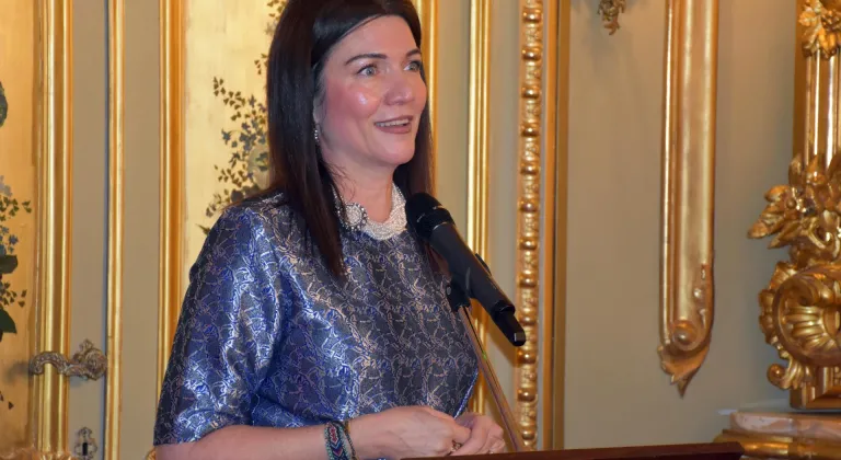 Büyükelçi Ülgen, Roma'da uluslararası kuruluşlarda çalışan Türklerle bir araya geldi