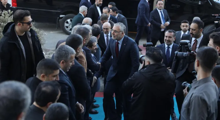 Çalışma ve Sosyal Güvenlik Bakanı Işıkhan, Elazığ'da konuştu: