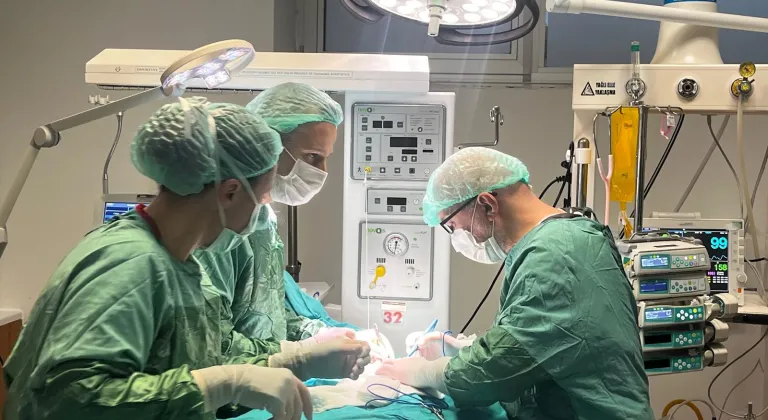 Çanakkale'de kalp rahatsızlığı bulunan prematüre bebek cerrahi müdahaleyle tedavi edildi