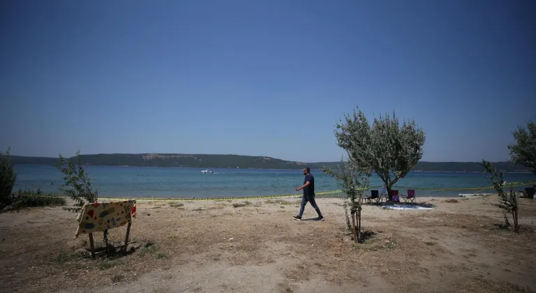 Çanakkale'de plajda mühimmat bulundu