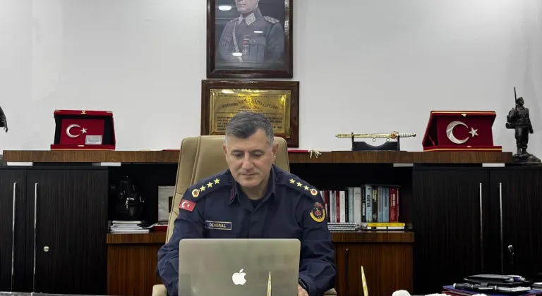 Çankırı İl Jandarma Komutanı Albay Demiral, AA'nın "Yılın Kareleri" oylamasına katıldı