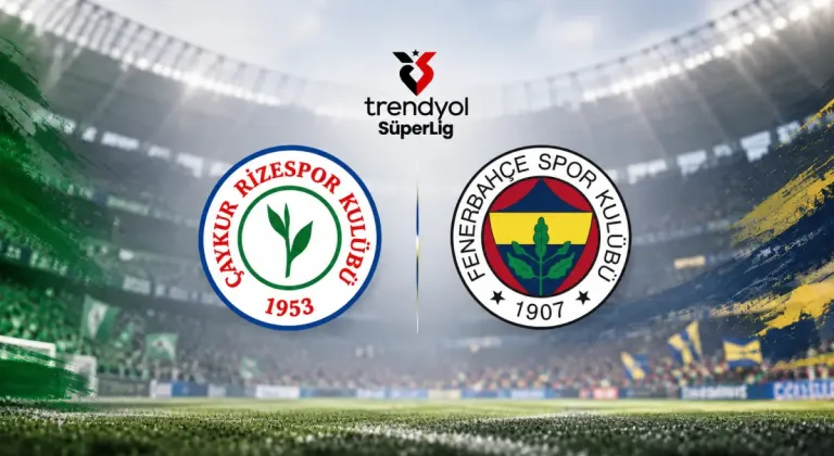 Çaykur Rizespor 0-3 Fenerbahçe | Maç sonucu ve özeti