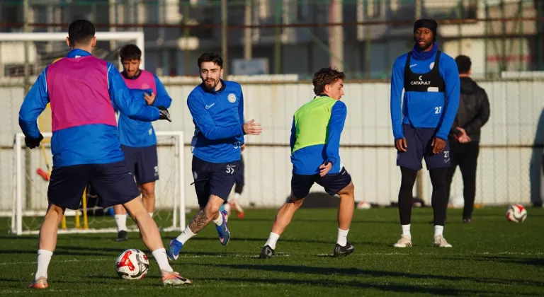 Çaykur Rizespor, Trabzonspor maçının hazırlıklarına başladı