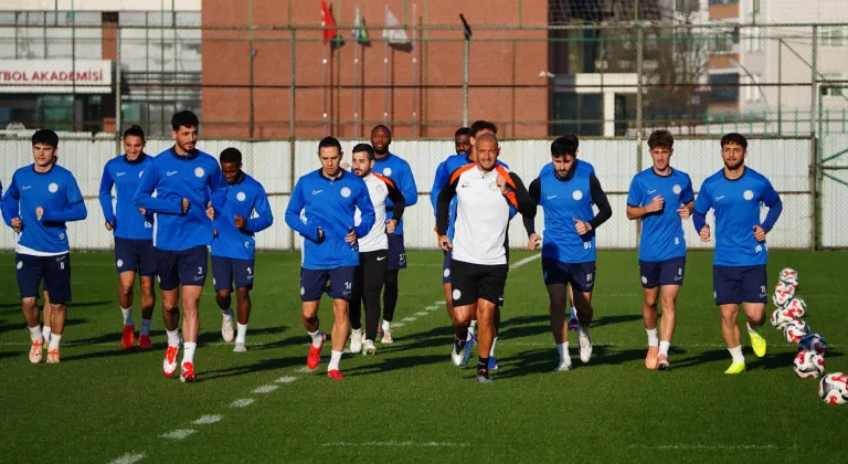 Çaykur Rizespor'da Kayserispor maçı hazırlıkları başladı