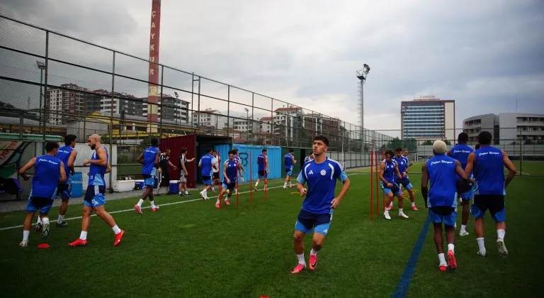Çaykur Rizespor'da Konyaspor maçı hazırlıkları başladı