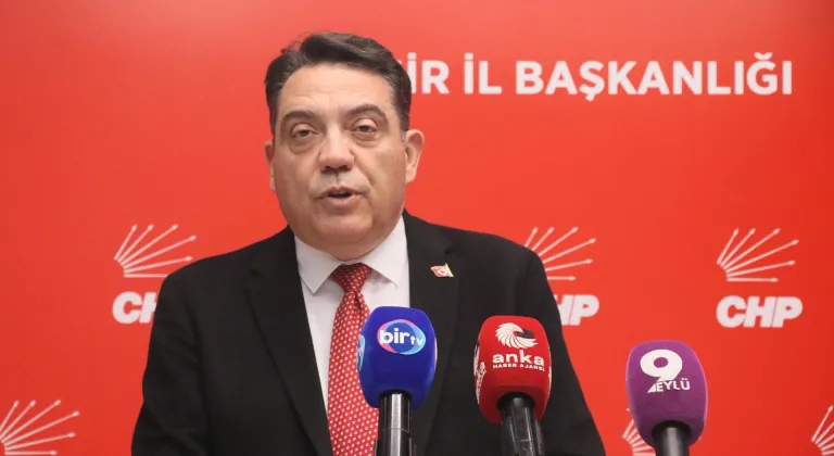 CHP Genel Başkan Yardımcısı Bağcıoğlu, İzmir'de basın toplantısı düzenledi: