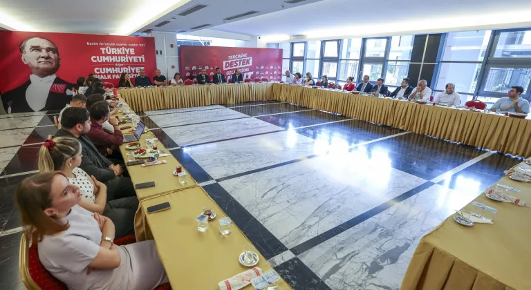 CHP Genel Başkan Yardımcısı Demir, basın toplantısı düzenledi: