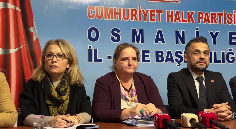 CHP Genel Başkan Yardımcısı Tamaylıgil, Osmaniye'de konuştu: