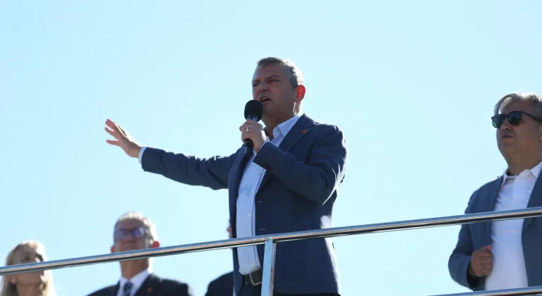 CHP Genel Başkanı Özel, partisinin Balıkesir mitinginde konuştu: