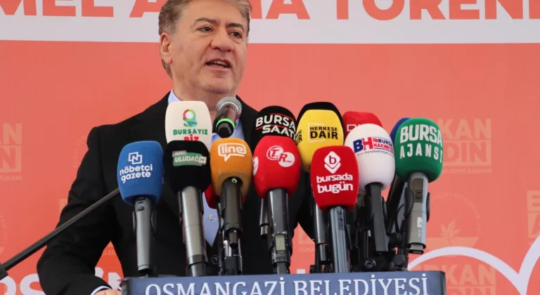 CHP Grup Başkanvekili Emir, Bursa'da kapalı pazar alanı temel atma törenine katıldı