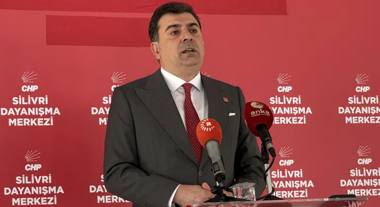 CHP Sözcüsü Zeynel Emre, Silivri'de basın toplantısı düzenledi: