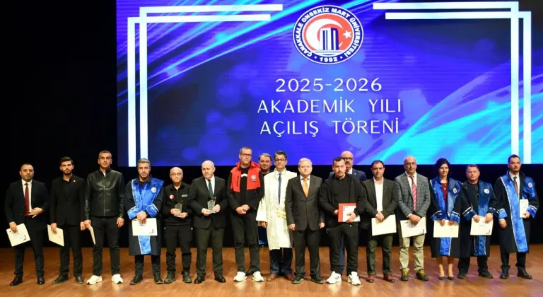 ÇOMÜ 2025–2026 akademik yılı açılış töreni gerçekleştirildi