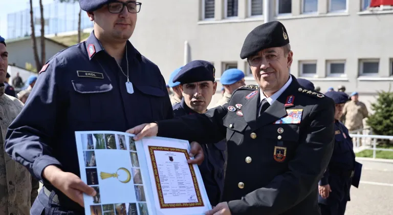 Çorum ve Sinop'ta engelliler bir günlük temsili askerlik yaptı