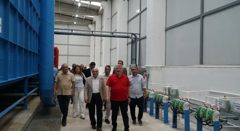 Çorum'da İçme Suyu Arıtma Tesisi'nde deneme süreci başladı