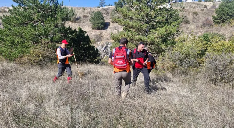 Çorum'da kaybolan bir kişi ekiplerce bulundu
