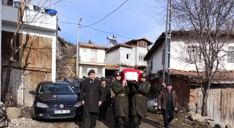 Çorum'da vefat eden Kıbrıs gazisi son yolculuğuna uğurlandı