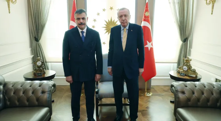 Cumhurbaşkanı Erdoğan, Adalet Bakanı Gürlek ve İçişleri Bakanı Çiftçi'yi kabul etti