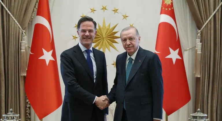 Cumhurbaşkanı Erdoğan, NATO Genel Sekreteri Rutte'yi kabul etti
