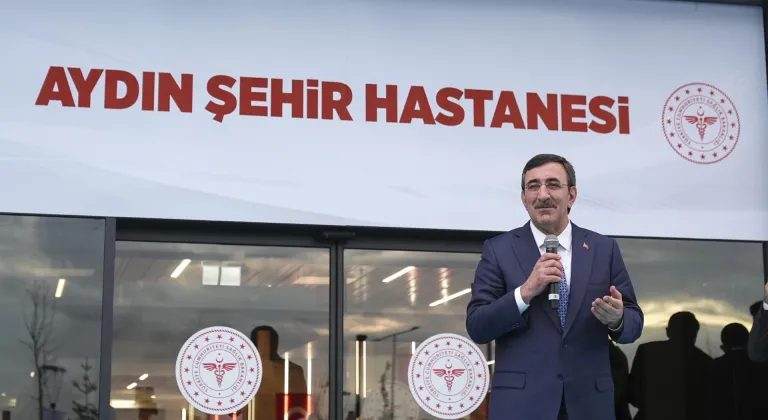 Cumhurbaşkanı Yardımcısı Yılmaz Aydın Şehir Hastanesi'nin açılışında konuştu: