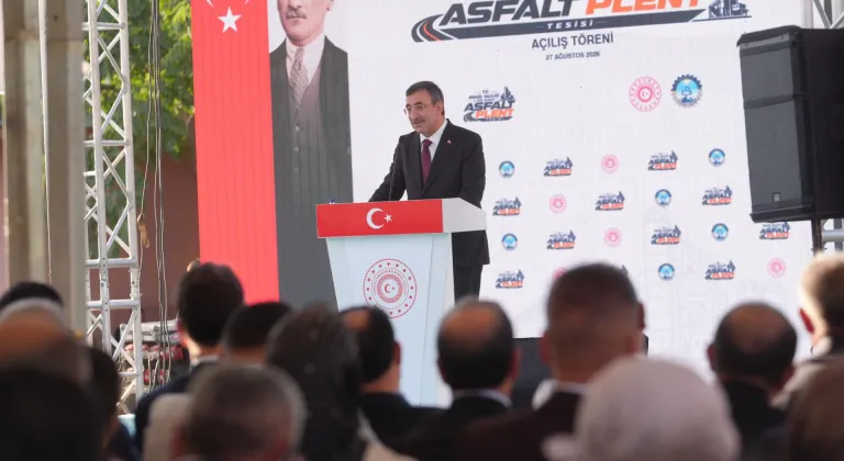 Cumhurbaşkanı Yardımcısı Yılmaz, Bingöl'de konuştu: